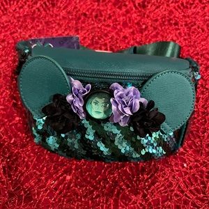 Loungefly Disney Minnie Mouse Main Attraction The Haunted Mansion Fanny pack NWT